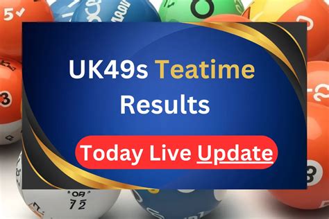 teatime results 2023|teatime results for yesterday 2023.